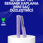 USB Şarjlı Kablosuz Saç Düzleştirici – Hızlı ve Pratik - Vipsepet