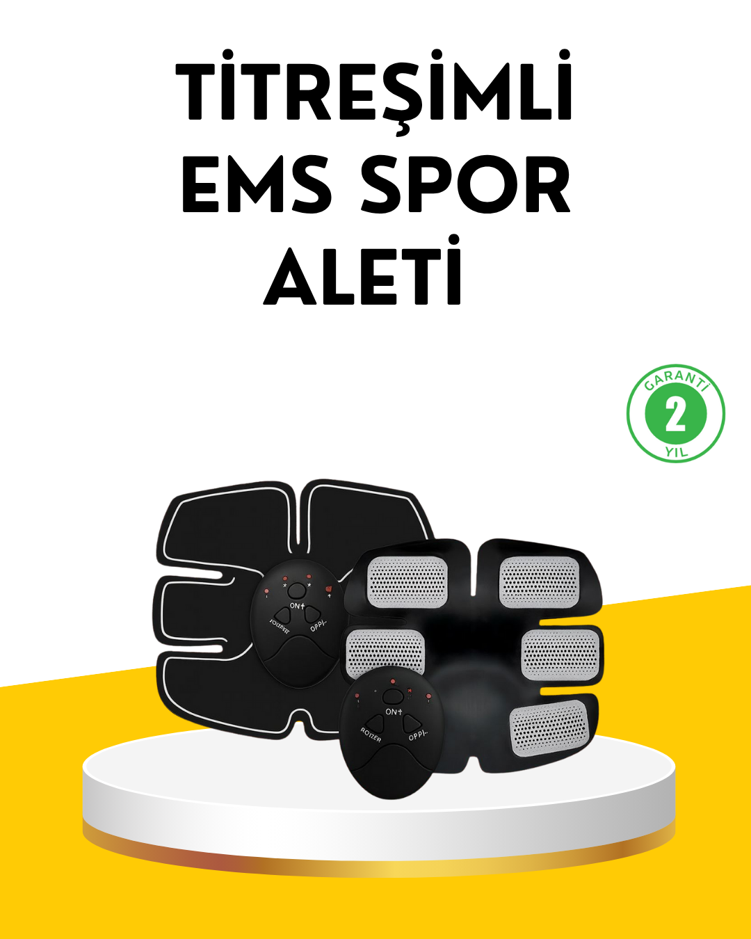 2-50 Orijinal 2025 EMS Titreşimli Kas Çalıştırma Cihazı Evde Spor İçin A Kalite - Vipsepet - Görsel 1
