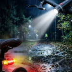 LED Bisiklet Işık Seti Ön Far ve Arka Stop Lambası Güvenlik Seti - vipsepet
