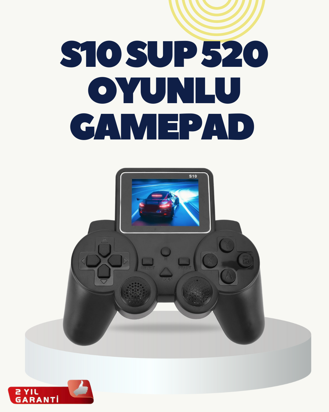 2-52 HDMI Destekli S10 Gamepad 520 Oyunlu TV’ye Bağlanabilir Atari 2025 Model - Vipsepet - Görsel 1