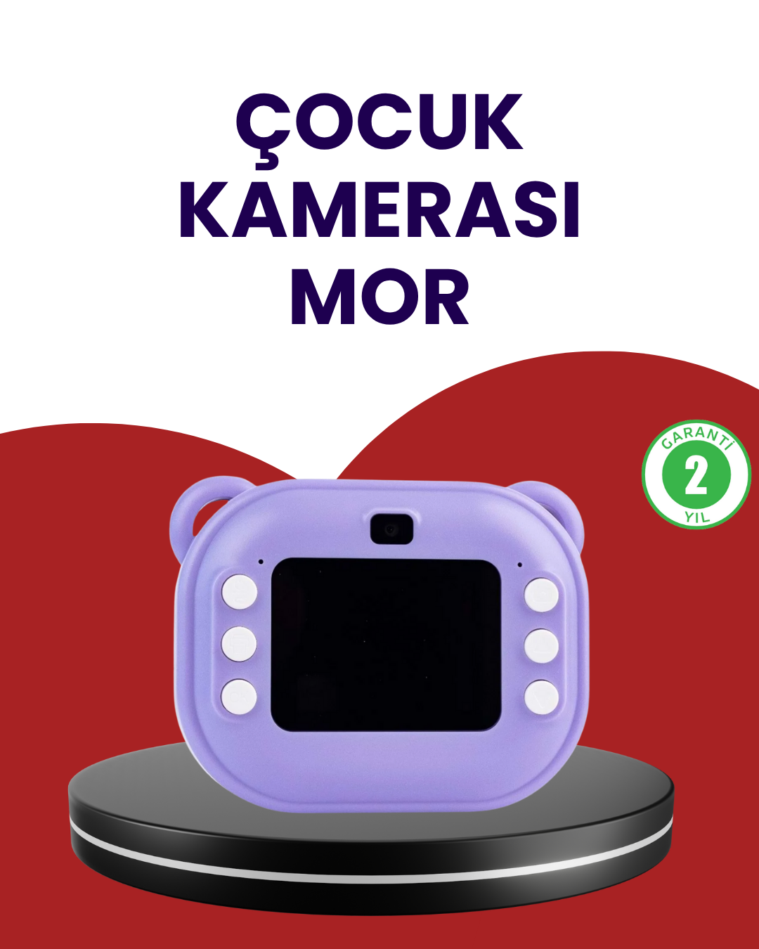 2-59 Eğlenceli Şipşak Çocuk Kamerası – Oyun, Müzik ve 18 Efektli Anında Baskı - Vipsepet - Görsel 1