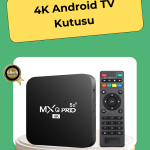 4K Ultra HD TV Box – 2GB RAM, 16GB Hafıza, Android Akıllı Medya Oynatıcı - Vipsepet