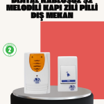 Wireless Kapı Zili Pratik ve Zahmetsiz Günlük Kullanım - Vipsepet