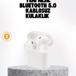 Hızlı Şarj Destekli 2. Nesil Bluetooth 5.0 Ergonomik Kulaklık - vipsepet
