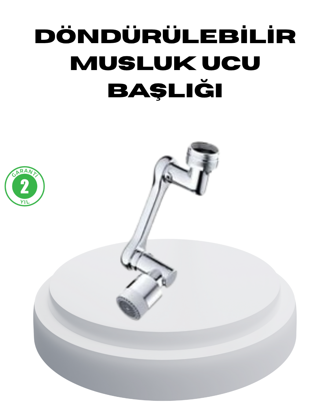 2-73 Dönebilir Musluk Başlığı – Lavabo Temizliği ve El-Yüz Yıkamada Maksimum Rahatlık - Vipsepet - Görsel 1