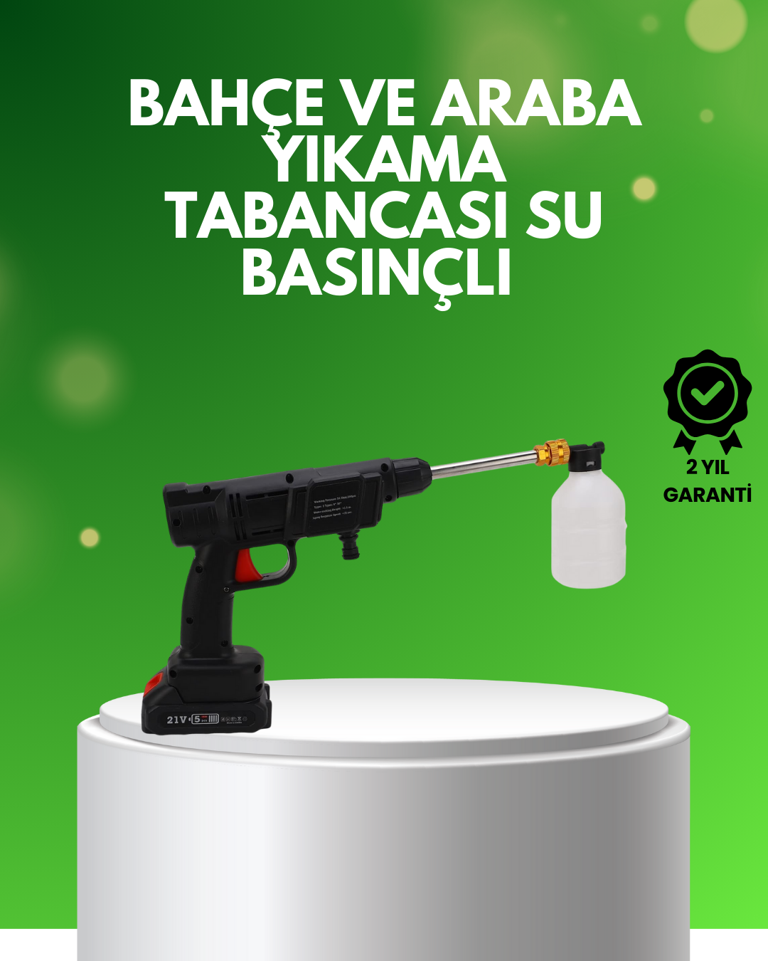 2-78 Orijinal 48V Şarjlı Basınçlı Temizlik Tabancası 2025 A Kalite Seri - Vipsepet - Görsel 1