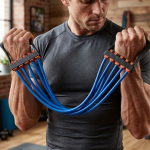 Fitness Direnç Lastiği Evde Spor İçin Çok Amaçlı Egzersiz Bandı - Vipsepet