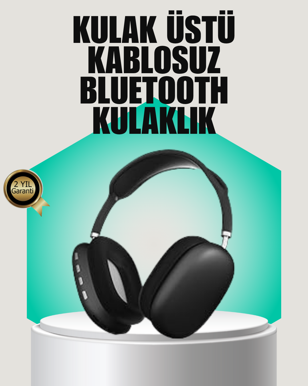 2-79 Stereo Ses Kaliteli Bluetooth Kulaklık | Katlanabilir ve Ergonomik Tasarım - vipsepet - Görsel 1