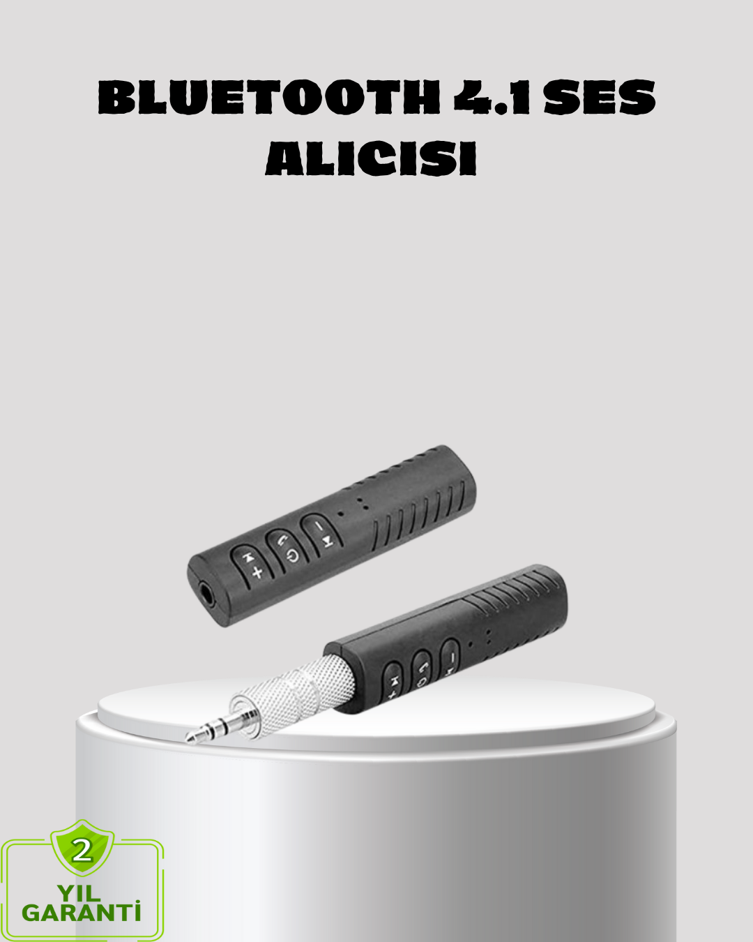 2-8 Kablosuz Bluetooth Ses Adaptörü 4.1 Teknolojili ve 10m Menzilli - Vipsepet - Görsel 1