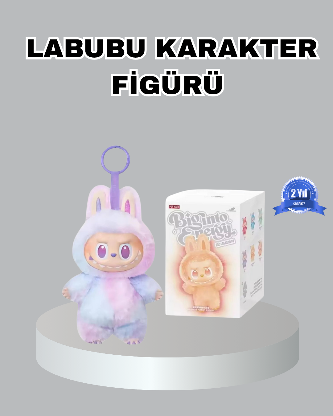 2-80 Dekoratif Yumuşak Labubu Peluş Figür – Koleksiyonluk ve Çocuklara Uygun Hediye 20 cm - Vipsepet - Görsel 1