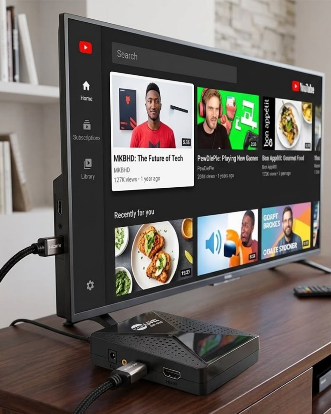 2-82 Dijital Uydu Receiver 1080P HDMI Çıkışlı Kanal Güncellemeli - Vipsepet - Görsel 1
