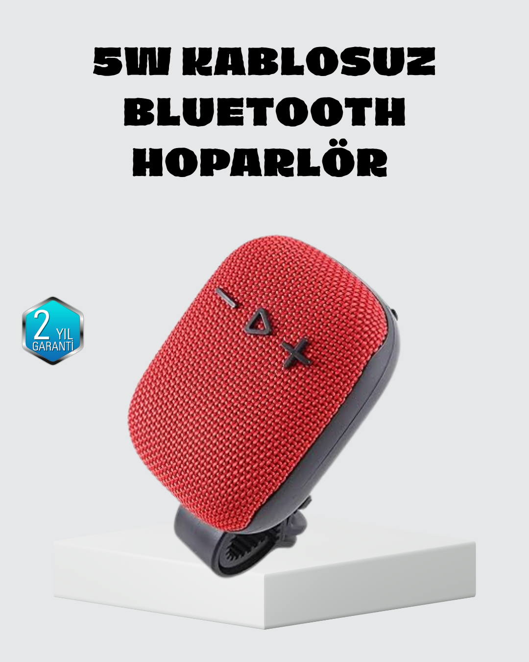 2-88 Taşınabilir Kablosuz Hoparlör – 5W Güç, TWS Bağlantı ve 800mAh Pil - Vipsepet - Görsel 1
