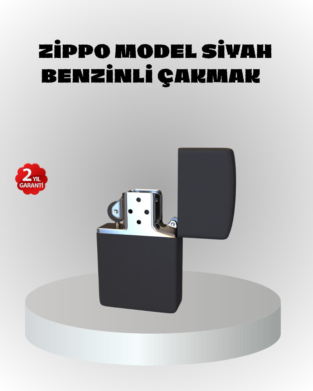 2-9 Ergonomik Metal Çakmak Mat Kaplamalı ve Şık Tasarımlı Aksesuar - Vipsepet - Görsel 1