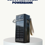LED Aydınlatmalı Güneş Panelli Powerbank Seyahat ve Kamp İçin - vipsepet