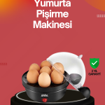 7 Yumurtalık Buharlı Yumurta Pişirme Cihazı Otomatik Kapanma Özellikli - Vipsepet