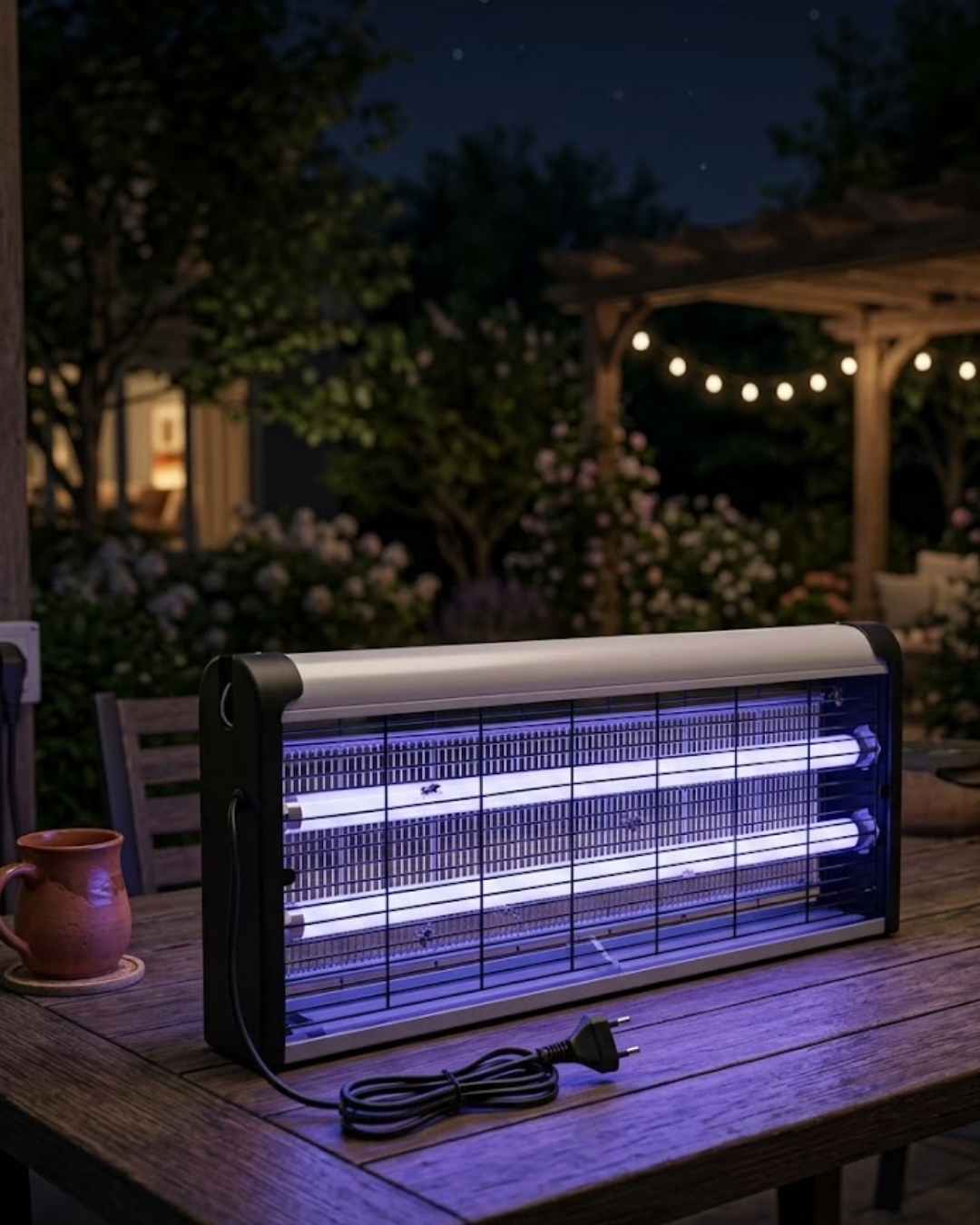 2-96 UV Işıklı Elektrikli Sinek Savar 10W Sessiz Haşere Öldürücü Lamba - Vipsepet - Görsel 1