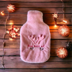 2 Litrelik Geyikli Model Peluş Kılıflı Sıcak Su Torbası ( Vipsepet )