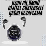 2025 Model Kablosuz Bluetooth Kulaklık ANC ENC Destekli HİFİ Stereo - vipsepet