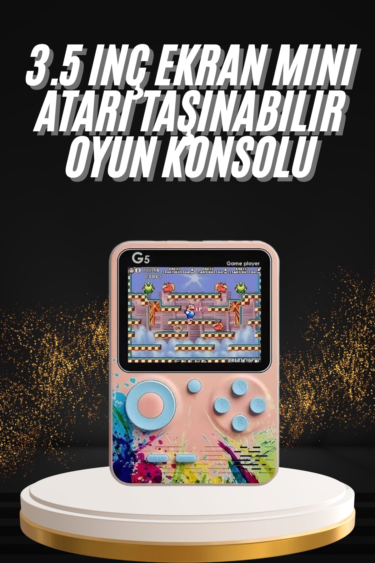 21-11 Televizyona Bağlanan Çift Joystick Taşınabilir Klasik Retro Oyunlu - Vipsepet - Görsel 1