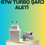 67 Watt Type C Turbo Şarj Seti - Vipsepet
