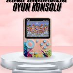 3.5 İnç Klasik Retro LCD Ekran 500 Oyunlu Oyun Konsolu Taşınabilir - Vipsepet