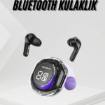 Kablosuz Dijital Göstergeli Powerbanklı IOS ve  Android Uyumlu Gaming Kulaklık - vipsepet