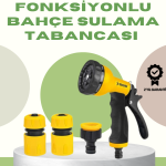 Çok Fonksiyonlu Bahçe Sulama Tabancası Ergonomik Basınçlı Sprey - Vipsepet