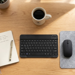 Kablosuz Klavye ve Mouse Kombosu Bluetooth Uyumlu Sessiz Set - Vipsepet