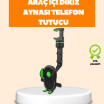 Araç İçi Dikiz Aynası Telefon Tutucu Katlanabilir ve Çok Fonksiyonlu - Vipsepet