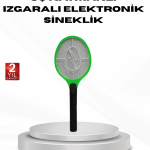 Yüksek Gerilimli Elektronik Sinek Raket – Sessiz, Kimyasız ve Güvenli Kullanım - Vipsepet