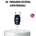 Portatif Dijital El Kantarı – Bavul, Kargo ve Paket Tartı Cihazı 50 Kg - Vipsepet