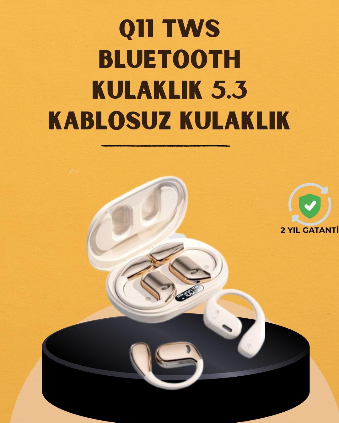3-104 Yüksek Ses Kaliteli AI Çeviri Kulaklık - vipsepet - Görsel 1