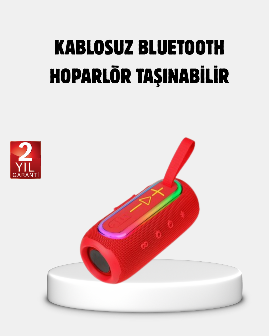 3-106 Yeni Nesil Bluetooth Taşınabilir Hoparlör – Enerji Tasarruflu, Yüksek Ses Kaliteli - Vipsepet - Görsel 1