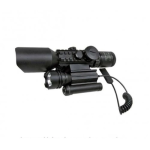 3-10x42 Zoomlu Av Tüfeği Dürbünü  Lazeri Zenon Fenerli M9 ( Vipsepet )