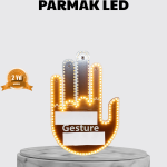 176 LED’li Amber Trafik Uyumlu Sinyal Işığı – El Hareketiyle Kontrol - Vipsepet