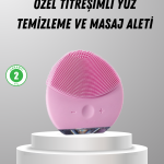 Cilt Dostu Silikon Yüz Masaj Aleti – Hafif, Dayanıklı ve Su Geçirmez Tasarım - Vipsepet