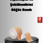 Askısız Görünmez Göğüs Bandı – Dekolteli Kıyafetler İçin Destekleyici Bant - Vipsepet