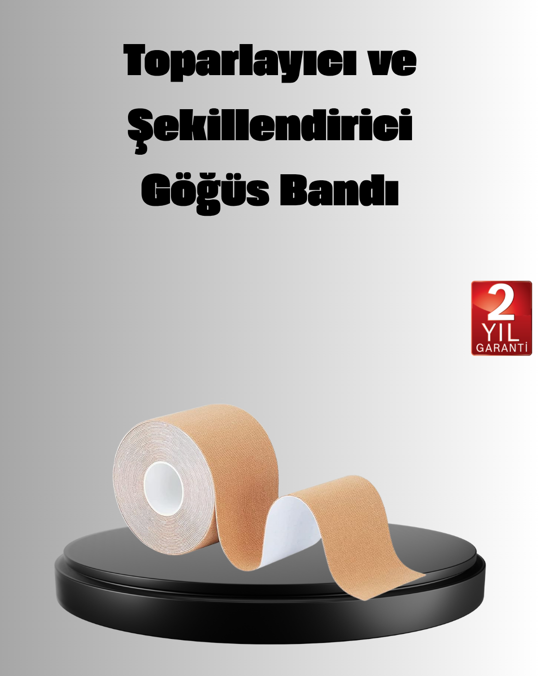 3-114 Askısız Görünmez Göğüs Bandı – Dekolteli Kıyafetler İçin Destekleyici Bant - Vipsepet - Görsel 1