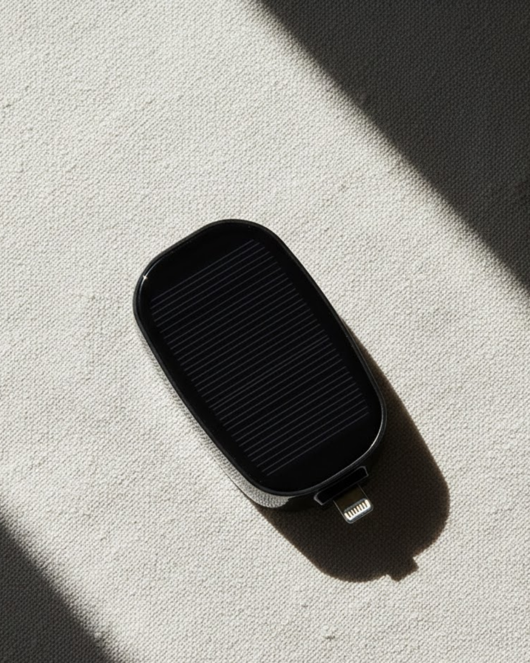 3-115 Mini Güneş Enerjili Powerbank Cep Tipi Acil Şarj Cihazı - vipsepet - Görsel 1