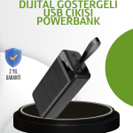 Ultra Güçlü 50.000 mAh Powerbank – LED Ekranlı, Çoklu Bağlantı Seçenekli, Akıllı Koruma Sistemli Şarj Ünitesi - vipsepet