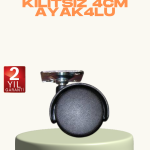 Kilitsiz Mini Tekerlek Ayak 4 cm 4’lü Set Kolay Montaj - Vipsepet