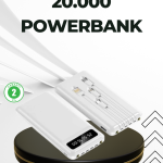 20.000mAh Taşınabilir Powerbank PD Teknolojili Çift USB Çıkışlı - vipsepet