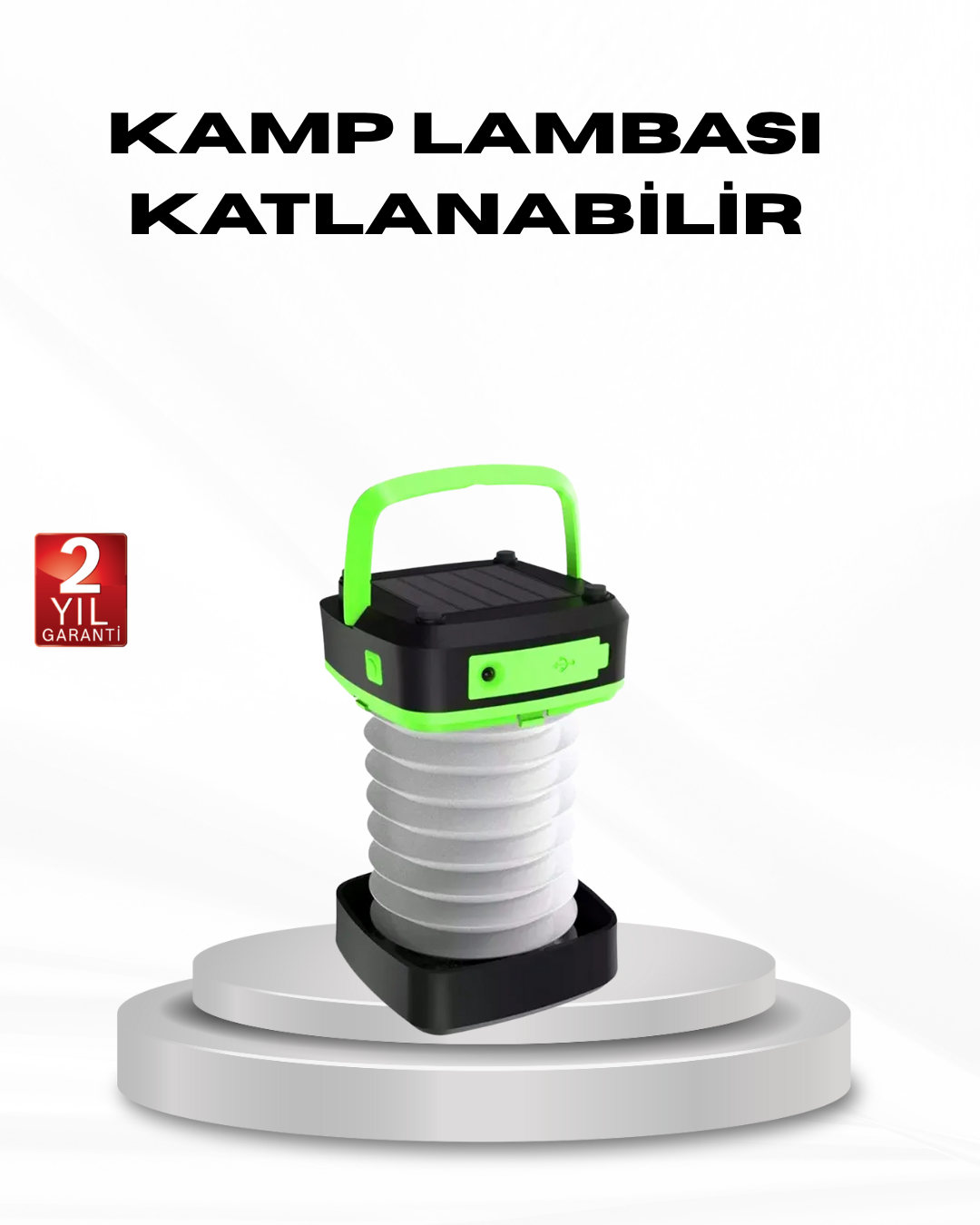 3-139 Taşınabilir Şarjlı LED Lamba – Dokunmatik Kontrol, Üç Kademeli Işık ve Uzun Ömürlü Pil Performansı - Vipsepet - Görsel 1