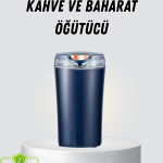 Kahve ve Baharat Öğütücü Otomatik Mekanizmalı Dayanıklı Çelik - Vipsepet