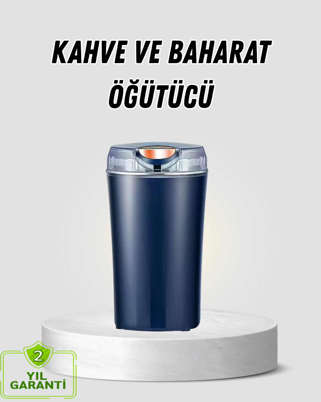 3-141 Kahve ve Baharat Öğütücü Otomatik Mekanizmalı Dayanıklı Çelik - Vipsepet - Görsel 1