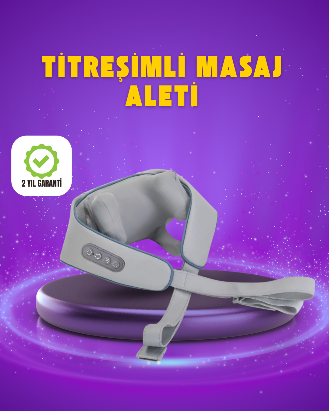 3-142 Servikal Rahatlatıcı Masaj Aleti | Trapezius ve Sırt İçin Uygun - Vipsepet - Görsel 1