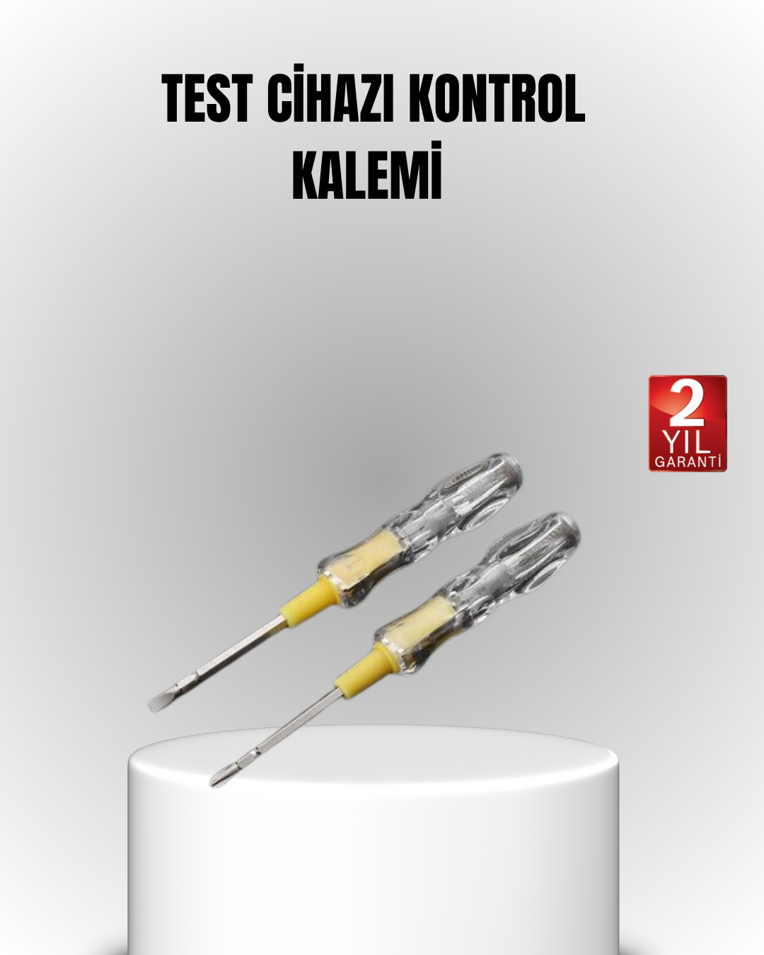 3-143 Neon Işıklı Elektrik Kontrol Kalemi - Vipsepet - Görsel 1