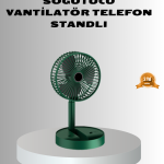 Şarjlı Katlanabilir Mini Fan – 3 Kademe Hız Ayarı, Taşınabilir Tasarım - Vipsepet