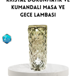 Kristal RGB LED Masa Lambası – Renkli Kumandalı Işık, Dekoratif ve Enerji Tasarruflu - Vipsepet