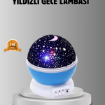 Çocuk Gece Lambası 6 Modlu Renkli LED Enerji Tasarruflu Masal Işığı - Vipsepet